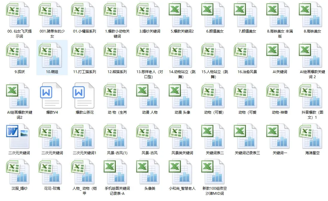 9800组热门AI提示词，再也不用自己苦苦想指令！